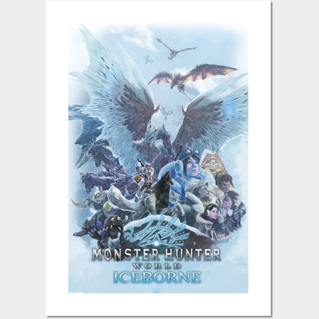 Monster Hunter World Iceborne Wall Art by bside7715